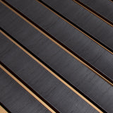 3D Kunststof Wandpanelen Antraciet Lumière Collection 270 x 12 cm | Set van 4