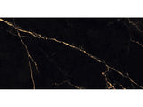 Lave Zwart Hoogglans Goud Marmerlook 60×120 Gerectificeerd Vloertegel & Wandtegel