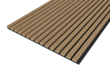 Akoestische panelen 270x60 cm - Eiken Mokka