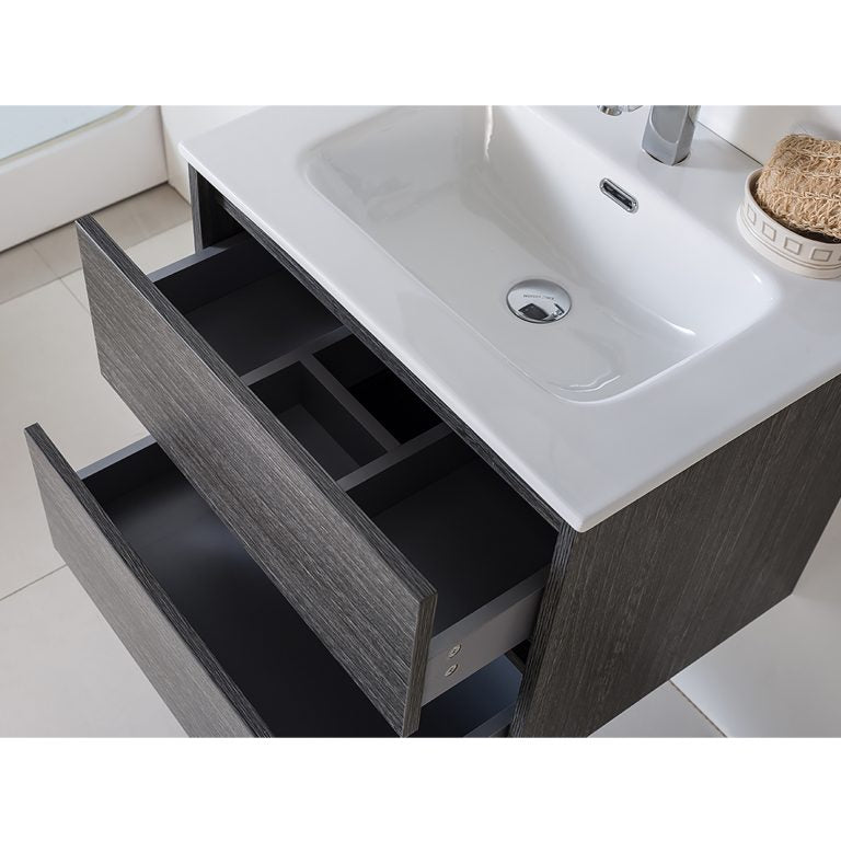 Badmeubelset Leeds 60cm Zwart