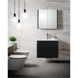 Badmeubelset Leeds 60cm Zwart