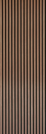 Akoestische panelen 300x60 cm - Eiken Mokka
