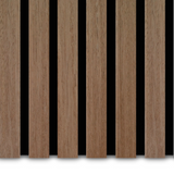 Akoestische panelen 260x60 cm - Eiken Mokka