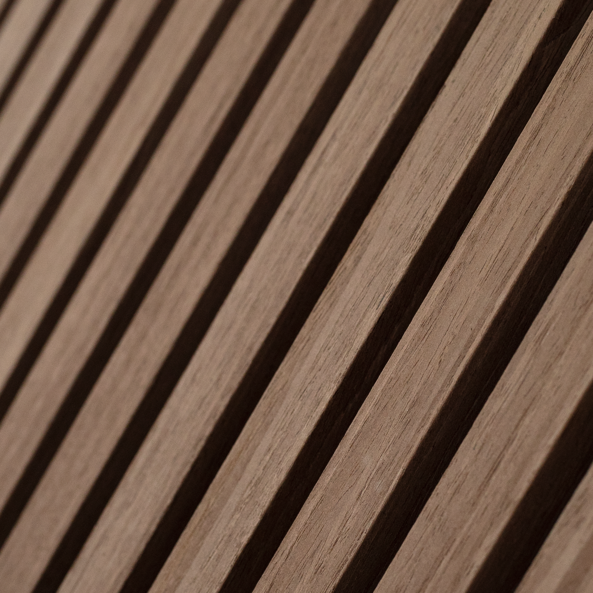Akoestische panelen 270x60 cm - Eiken Mokka