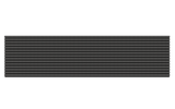 Akoestische panelen 270x60 cm - Eiken Zwart