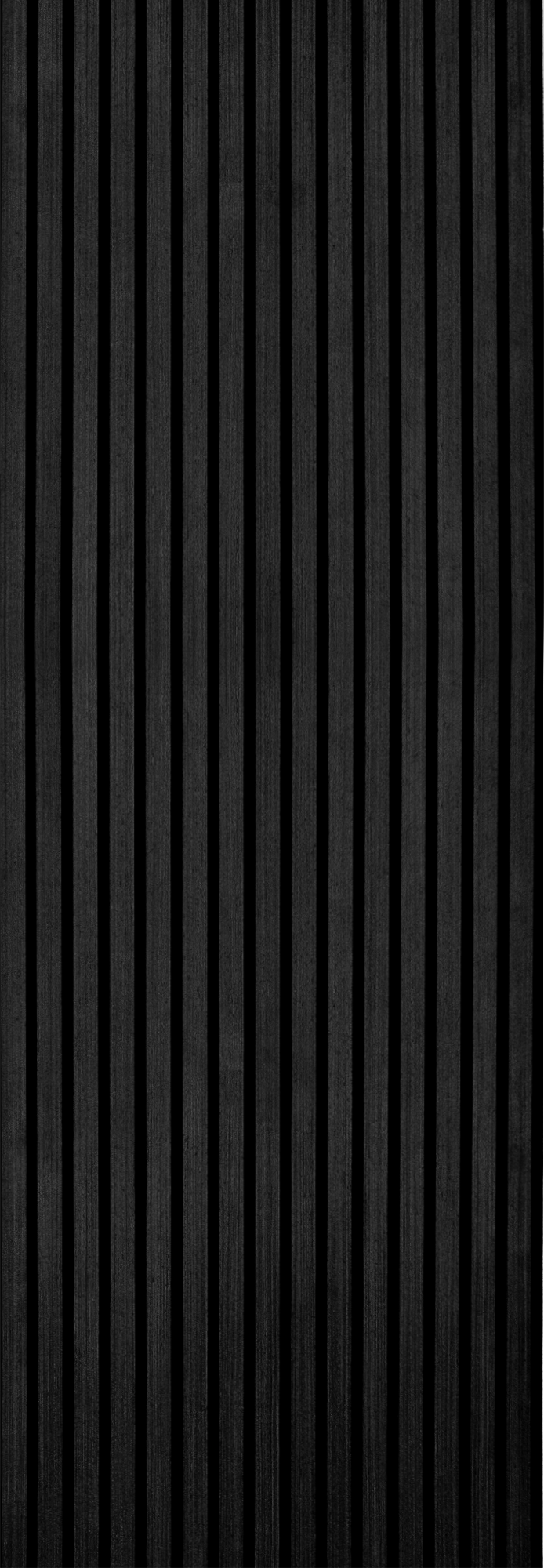 Akoestische panelen 270x60 cm - Eiken Zwart