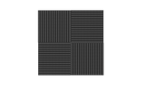 Akoestische panelen 60x60 cm - Eiken Zwart